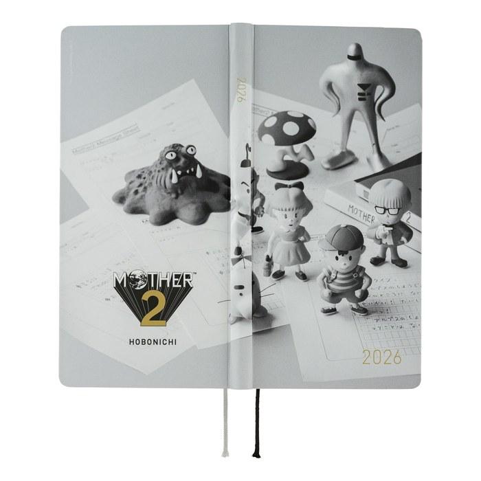 Hobonichi Techo 2026 Weeks MOTHER/MOTHER2 Secrets. January Start, Weekly Left-Handed, Slim Vertical, White.