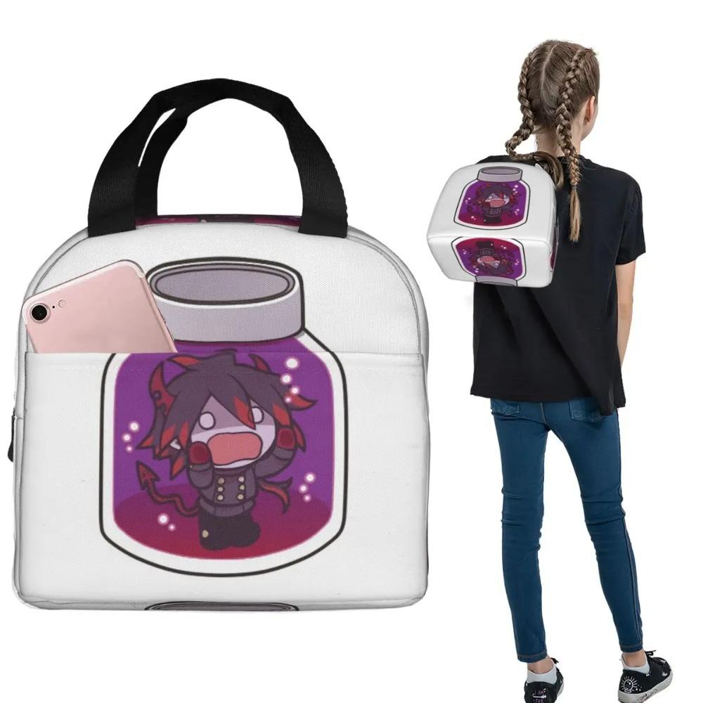 Bottling Ivlis Insulated Lunch Bag for Women Kids Portable Food Boxes Thermal Lunch Box Tote