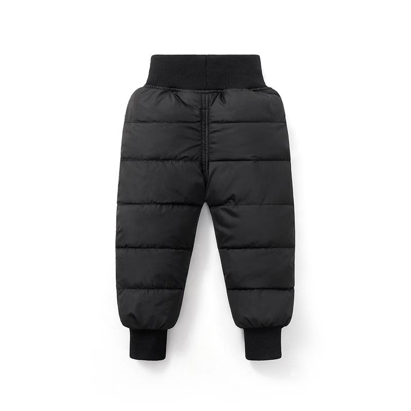 Winter Kids Trousers Baby Toddler Child Warm  Down Pants Soft Fashion Waterproof Outdoor Trousers Kids Clothing