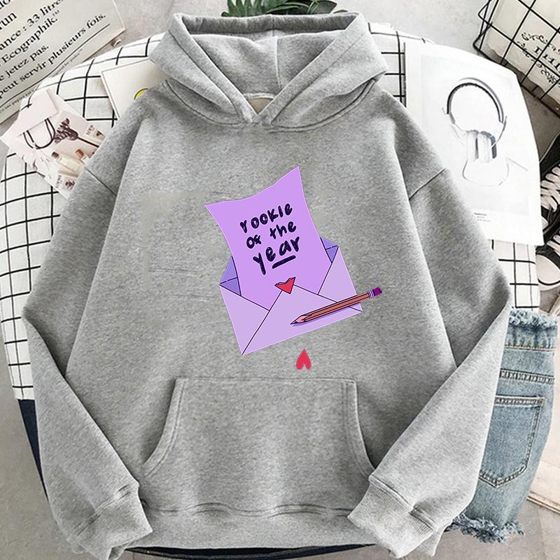 

Young Miko - Новичок года Толстовки с капюшоном для мужчин/женщин Толстовки с капюшоном Повседневные длинные рукава Графические пуловеры с капюшоном для мужчин XS