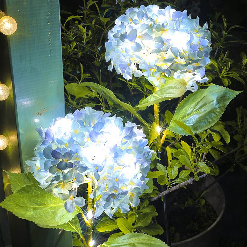 HEIXIE Solar Hydrangea Garden Light