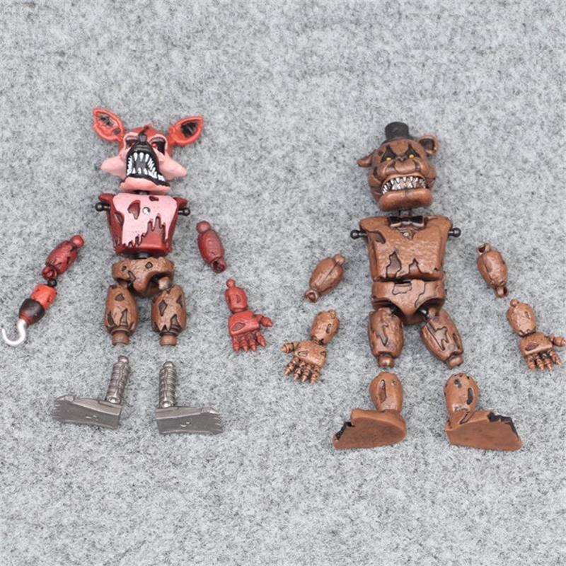Cartoon Action Figures Handmade Cake Decor Toys 10cm Plastic Collectible Display Figurines
