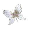Glittering Foam Cloth Butterfly Ornament 25Cm Length Design Festival Party Home Decoration Christmas Tree Accessories