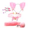 SM Sex Toys For Female Male Cute Tail Anal Plug Bow-Knot Soft Cat Ears Headbands Collar Erotic Cosplay Couples Accessories