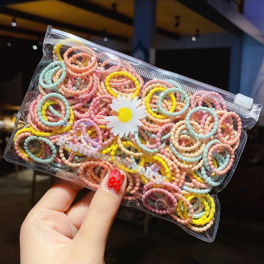 Koreanischer Stil Dünnes Haargummi: Einfaches Damen-Stirnband mit kleinem Gummiband für einen schicken Look