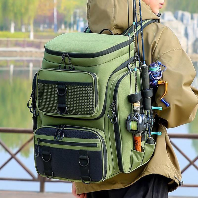 50L Extra-large Capacity Backpack  Simple Travel Bag Outdoor Labor Bag Unisex Large-capacity Luggage Bag