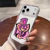 Sir Pentious H-Hazbin H-Hotel Phone Case For iPhone 17 16 15 14 13 12 11 Mini Pro Max Plus Transparent Cover