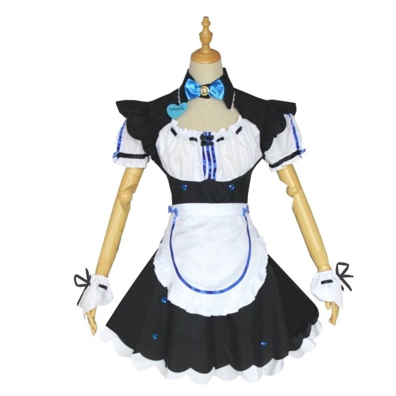 Chocolate and Vanilla Cat Paradise Chocolate Vanilla Clothing Maid Dress
