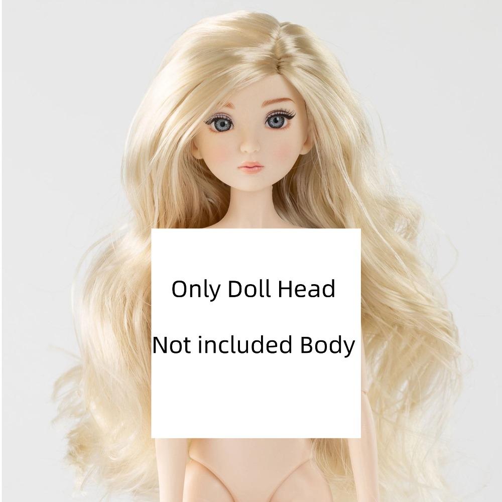 Joint Movable Make-up Doll Head Curly Hair Doll Body Humanoid Doll Supermodel Doll Body Girls Gift