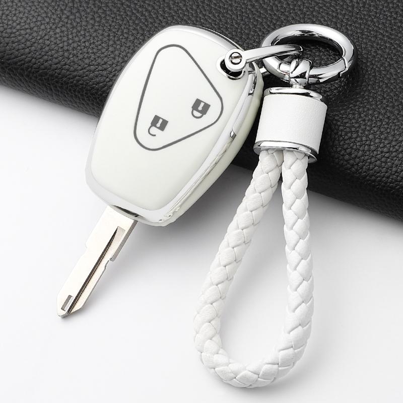Fashion TPU Car Key Case Cover Shell Fob For Renault Megane Modus Espace Laguna Duster Logan DACIA Sandero Fluence Clio Kangoo