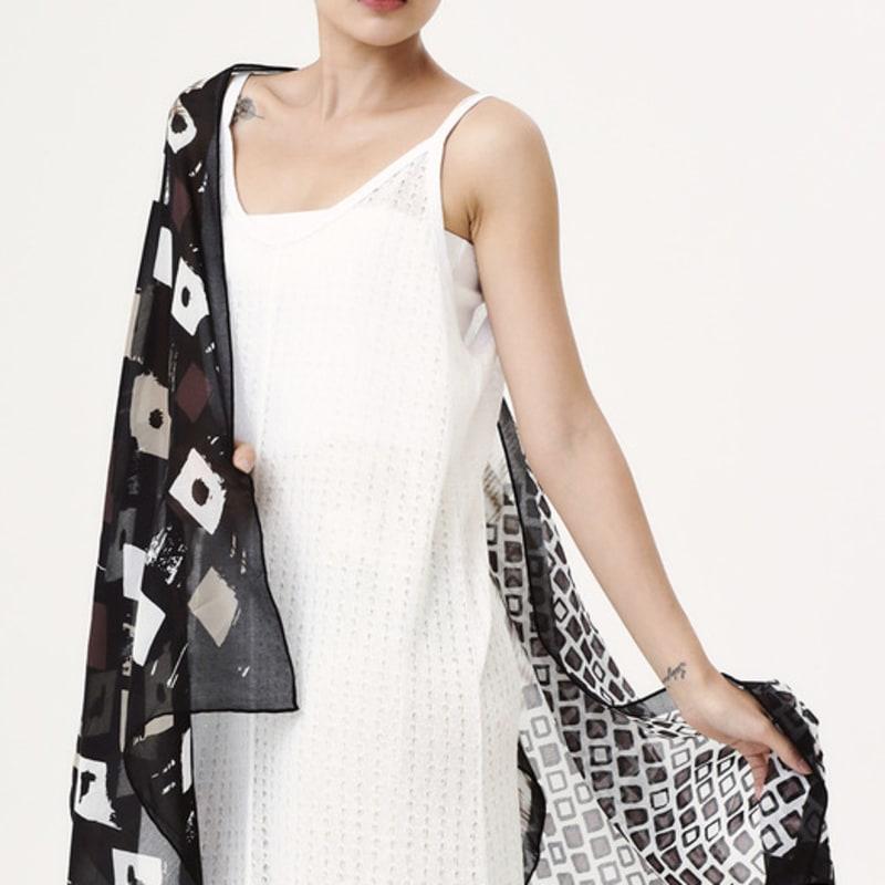 ONSZ multi-pattern long scarf