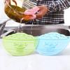 Kitchen Manual Draining Smiling Face Rice Washing Device Clip Type Kitchen Utensil