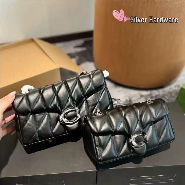 Aolai Koujia Quilted Tabby26 Chain Bag: Diamond Pattern Versatile Crossbody & Shoulder Dionysus Small Square Bag for Women.