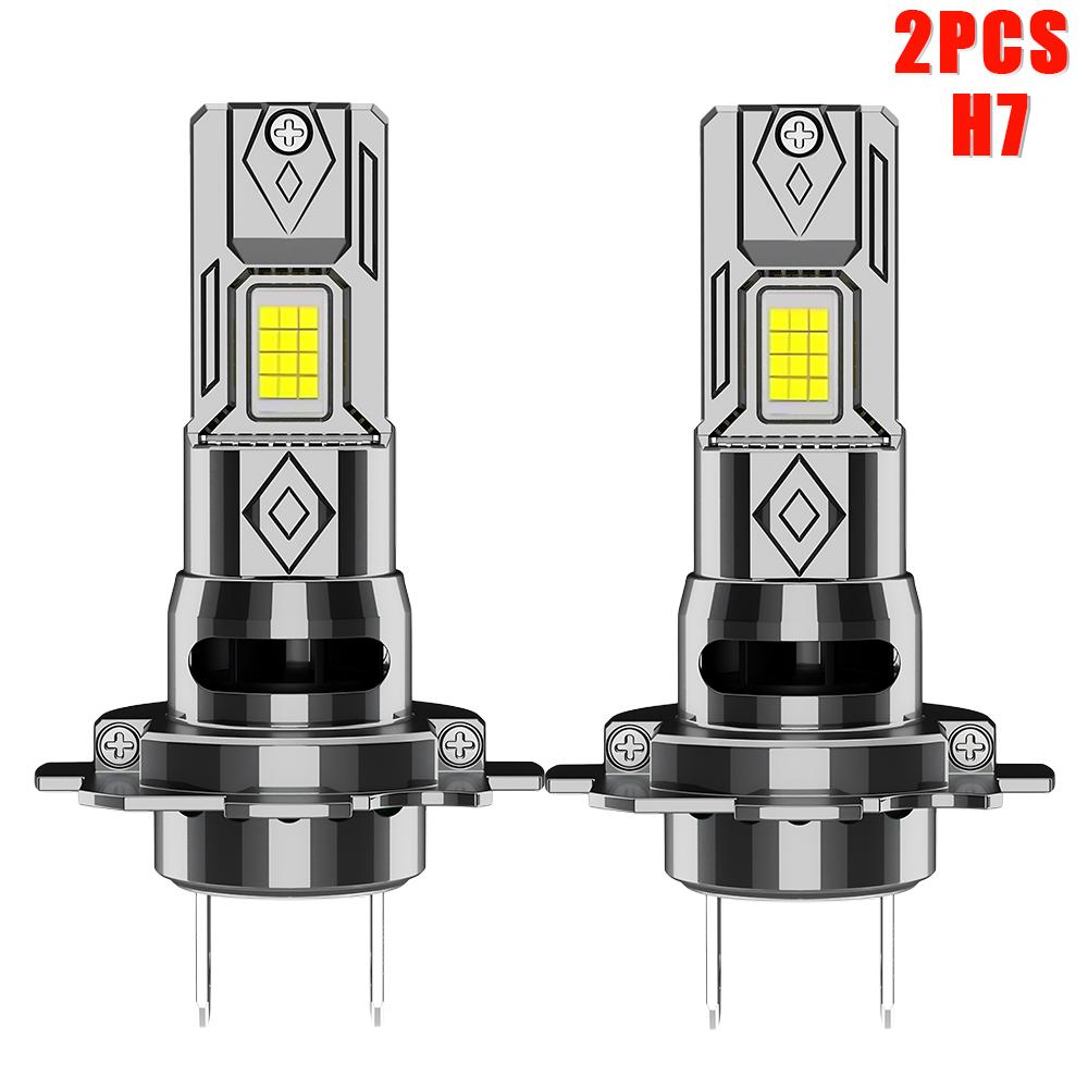 

H7 LED Headlight Bulbs CANBUS High Power Lights for Car 1000000LM 12V Auto Spotlights Wireless with Fan Focus Automobile Lamps Automobile Lamps