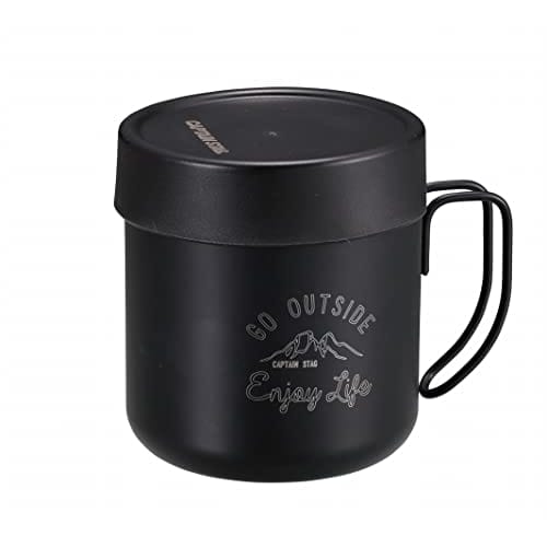 CAPTAIN STAG UW-3551 Pop-Up Coffee Dripper with Lid, Made In Japan, Clear, Dimensions: Approx. 85mm Diameter X 65mm Height