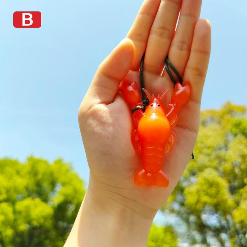 

1 шт. Милый меняющий цвет жареный кальмар автомобильный шарм-подвеска УФ термочувствительный цвет меняющийся креативное DIY украшение