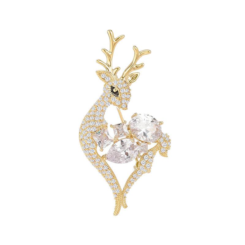 Senior Brooches Flower Leaf Brooch Pins for Women Suit Pendant  Fashion Brooches Jewelry