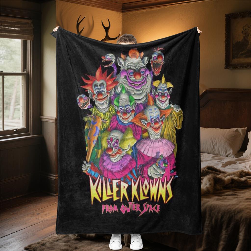 Killer Klowns Horror Soft Comfortable All Seasons Sofa Office Naps Outdoor Travel Perfect Great Gift