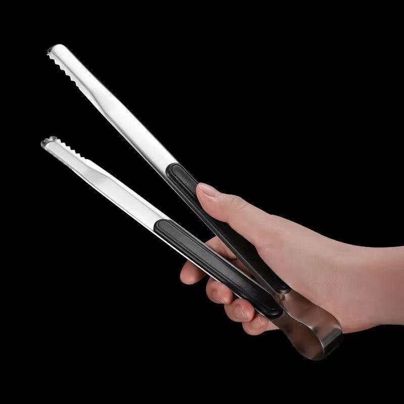 Zhizhou Stainless Steel Toothed BBQ Tongs Set