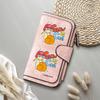 Cute Cartoon Snail Long Wallet Cool Trendy Portable PU Leather Card Holder Daily Use Fashion Wallet
