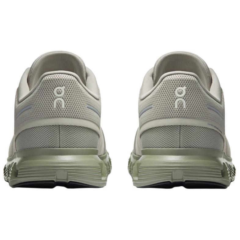 On Cloud 6 Comfortable Durable Support Running Shoes Men Sneakers Light-Beige White 3MF10075234
