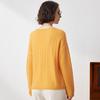 Komomboka Women's Loose-Fit V-Neck Cashmere Knit Sweater