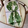 New Decorative Scarf for Spring and Autumn Summer  Women's Fashionable Scarf  Collarbone Scarf  Headband  Thin and Narrow Strips  Tying Bag
