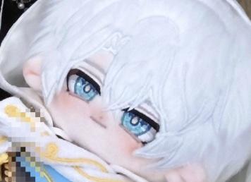 Stofftier 20cm Honkai Star Rail White Calamity Plüschtier Für Souvenirs Kindergeburtstagsgeschenke Dekorative Ornamente No skeleton