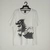 Vintage 90s Bronze Age Skateboard Mirror Printing Tee