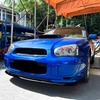 Auto Frontschürze Lippe Spoiler Diffusor Splitter BodyKit Schürzen Abdeckung Schutz Zierleiste Für Subaru Impreza WRX STI 2004-2005
