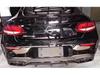 Carbon Fiber Tailpipes for Mercedes-Benz A, C, E, S, GLE, GLS, GLC - Scorpion AM* Square Quad-Outlets