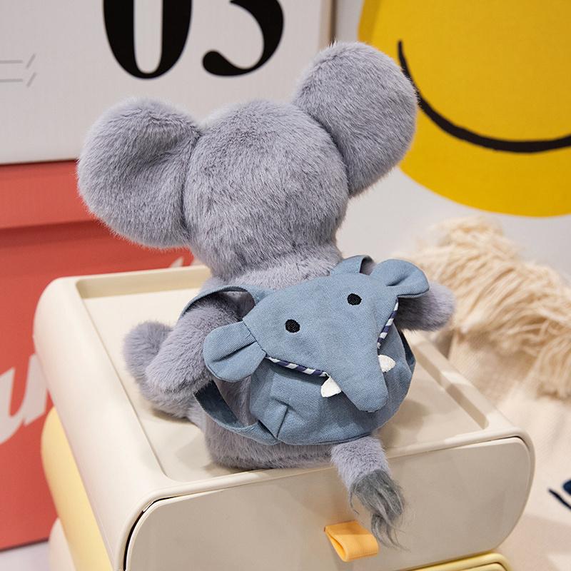 Cute and Soothing Animal Doll Basset Hound Man-eating Flower Baby Elephant Dinosaur Plush Toy Set Randall Doll Gift