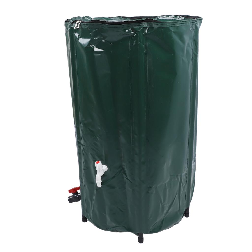 Collapsible Rain Barrel PVC Portable Water Storage Tank Foldable Rainwater Collection System with