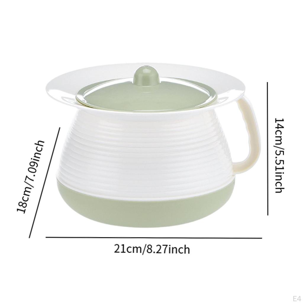 Chamber Pot Hosehold Spittoon Portable Toilet Container Urines Bucket Urinal