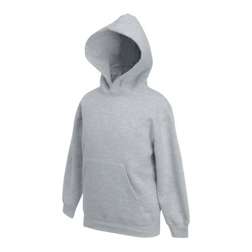 Fruit of the Loom Childrens/Kids Premium Plain Hoodie