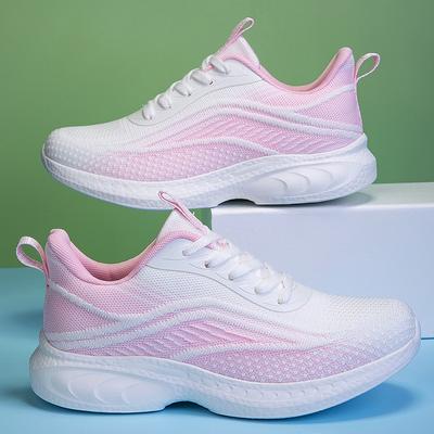 Sneaker Damen neu Frühling und Herbst rutschfest weiche Sohle verschleißfest Mesh atmungsaktiv Freizeitschuhe vielseitig ultraleicht Laufschuhe