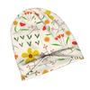 2D Flat Printing Healing Minimalist Knit Hat Designed for Adults Who Enjoy Quiet Style, Complements Neutral Tones And Effortless Outfit Choices