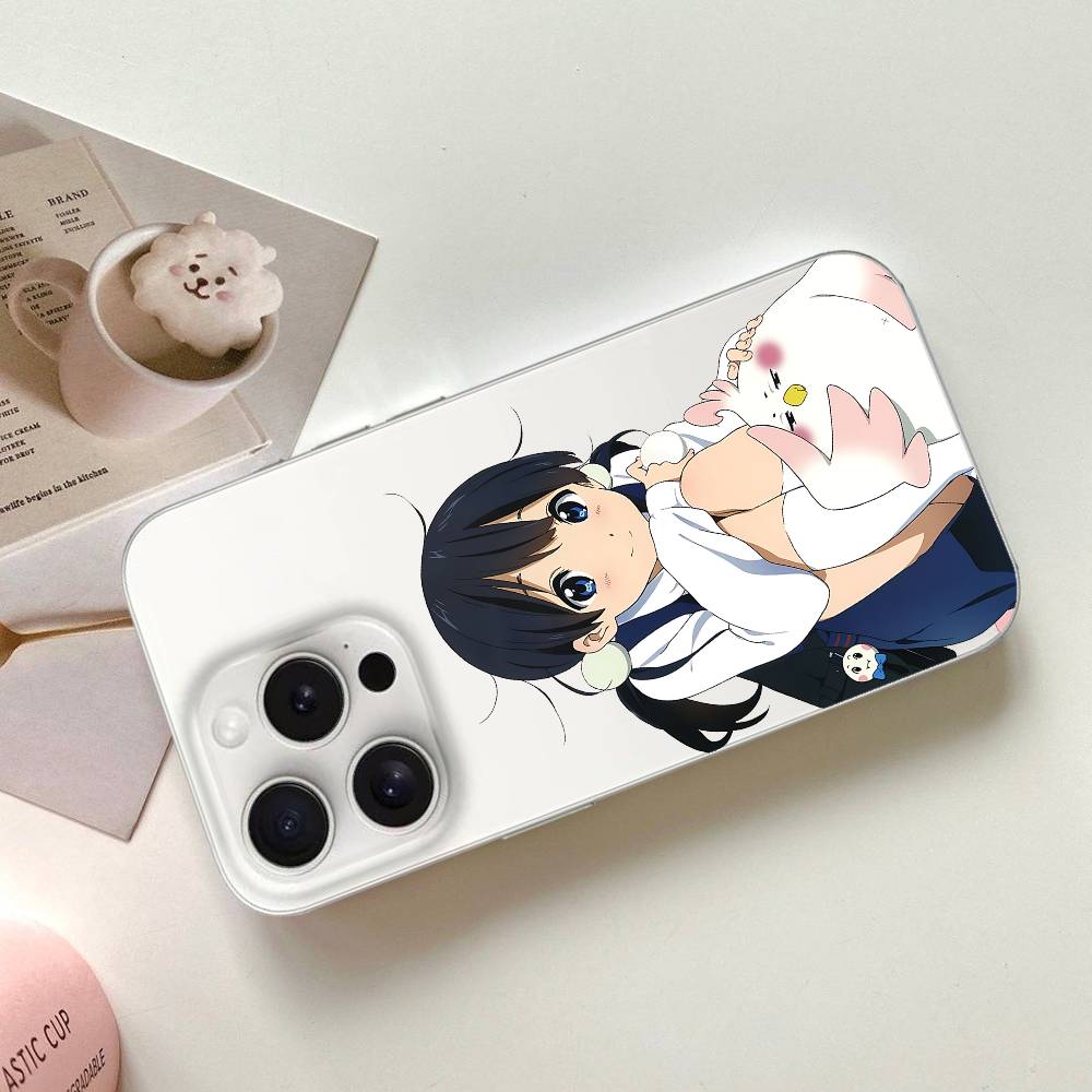 Kitashirakawa Tamako Tamako Market Phone Case For IPhone 17 16 15 13 12 14 Pro Max 7 8 Plus XR XS X Transparent Shockproof Cover
