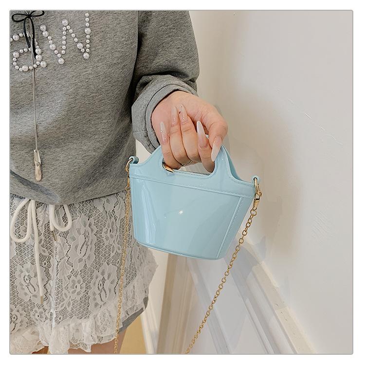 Mångsidig Handväska med Kedja i Koreansk Stil av Hög Kvalitet för Damer