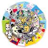 50pcs Trendy Japanese Graffiti Stickers: Creative Waterproof Decoration for Phone Cases & Suitcases