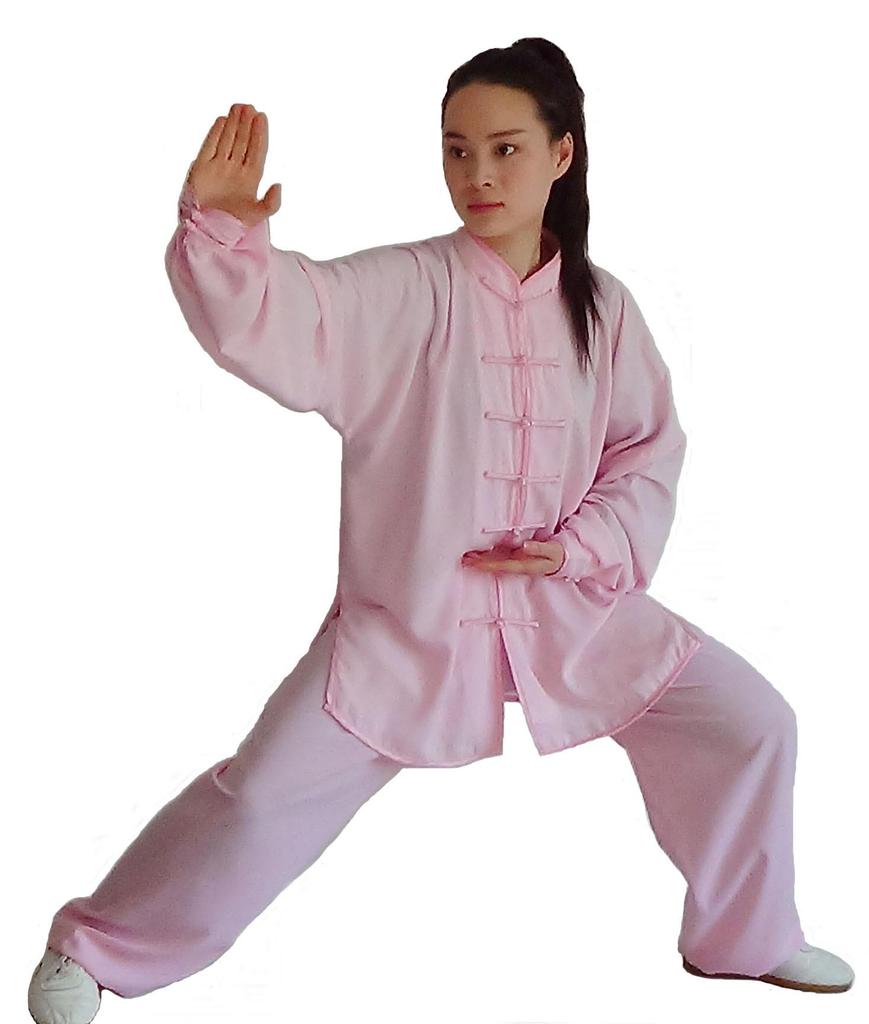 Wiosenno-letni bawełniano-jedwabny strój do Tai Chi - Odzież do ćwiczeń i występów dla mężczyzn i kobiet