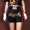 Boxing Short Muay Thai Fightwear Blue and Red Star Custom Muay Thai Shorts