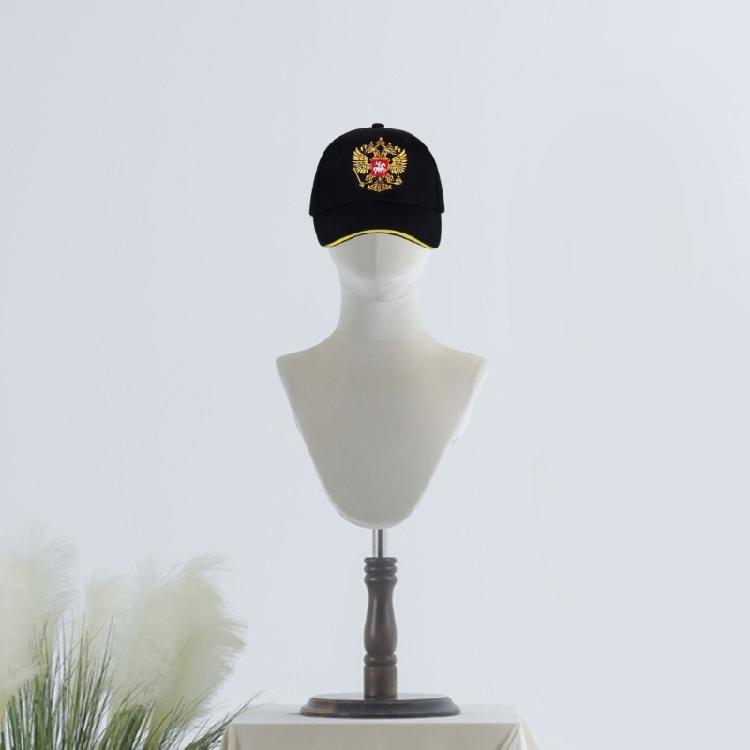 Comfortable Cotton Baseball Caps with Embroidery Russian Emblem for Travel and Leisure Event Women Men Unisex Sun Hat