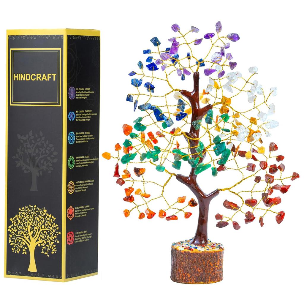 Chakra-Baum, Kristallbaum für positive Energie – Kristalle & Heilsteine