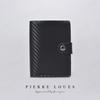 Card bag buckle automatic elastic card cover access control protective cover plaid aluminum box 20% off change bag trend card bag