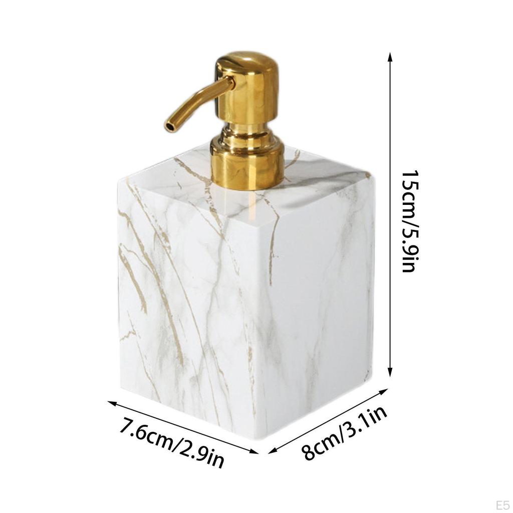 Elegant Marble Soap Dispenser Set for Home And Bathroom
