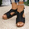 Fashion Women Comfort Wedges Sandals 2024 Summer New Woman Casual Non Slip Beach Shoes Female Roman Style  Platform Sandals Big Size