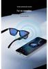 Bluetooth Smart Glasses: Polarized Sunglasses with Clip-on, Replaceable Prescription Lenses for Music, Calls, and Driving.