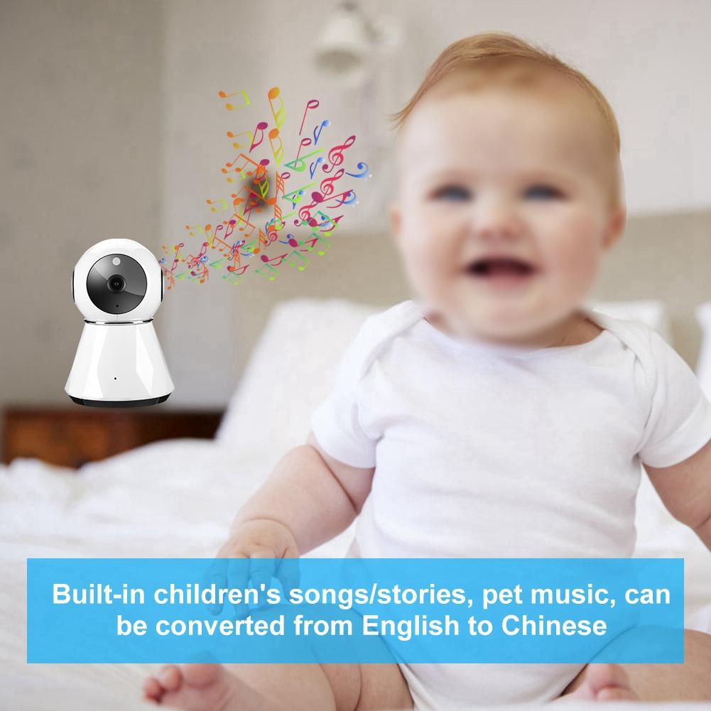 1080P WiFi Home Security IP Camera Wireless PIR Detector Baby Monitoring Camera