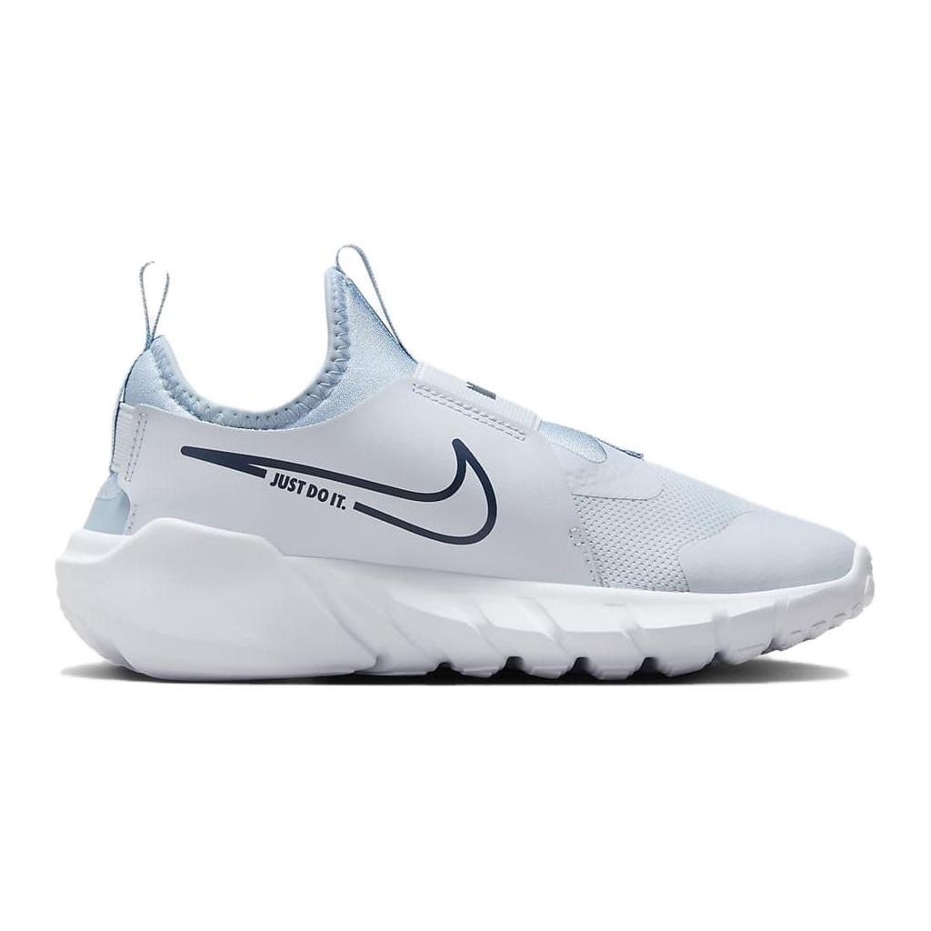 Nike Flex Runner 2 GS Football Grey Midnight Navy Kids Sneakers Light-Armory-Blue White DJ6038-010